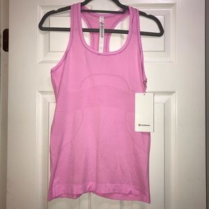 NWT pink lululemon swiftly tech racerback